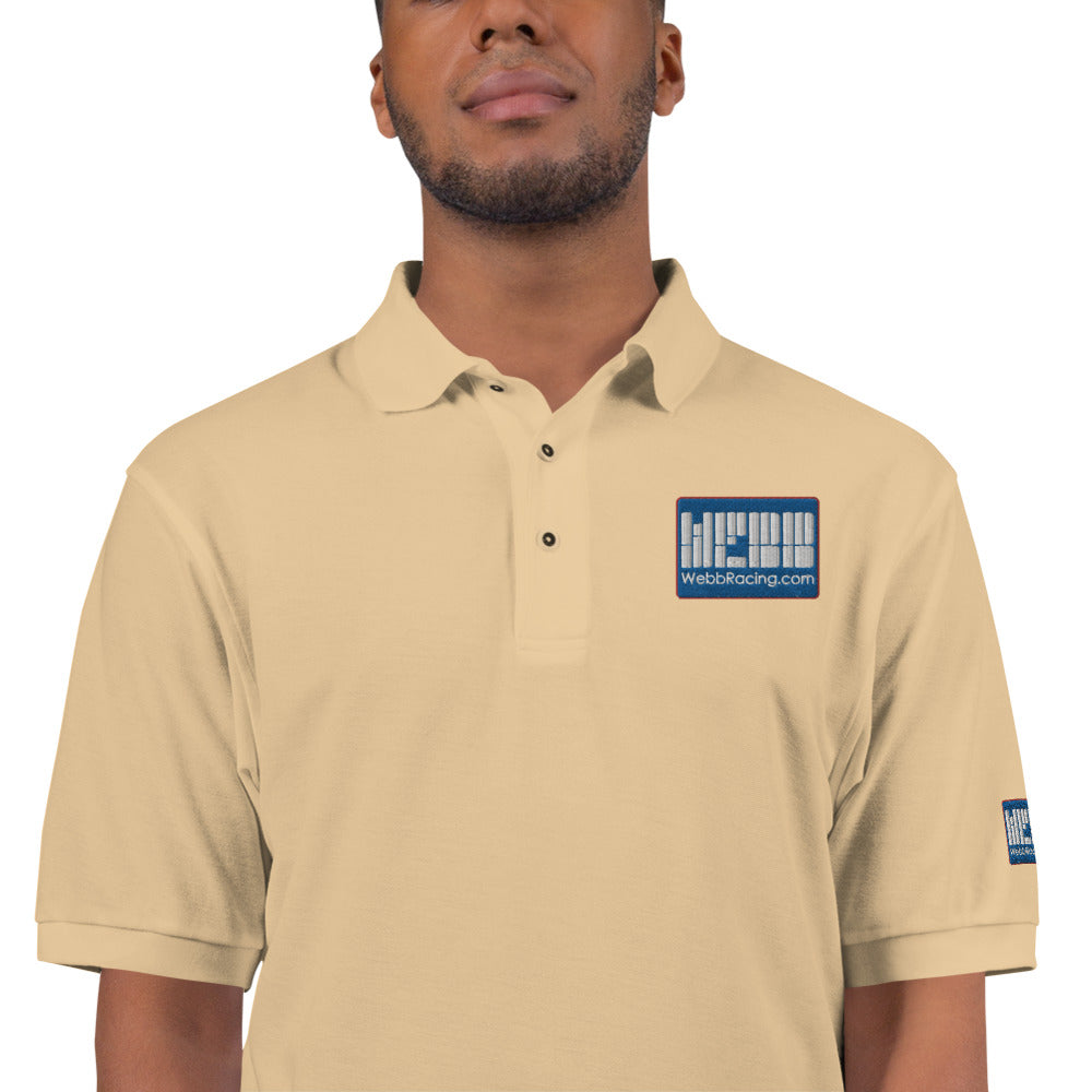 Webb Racing Men's Premium Polo