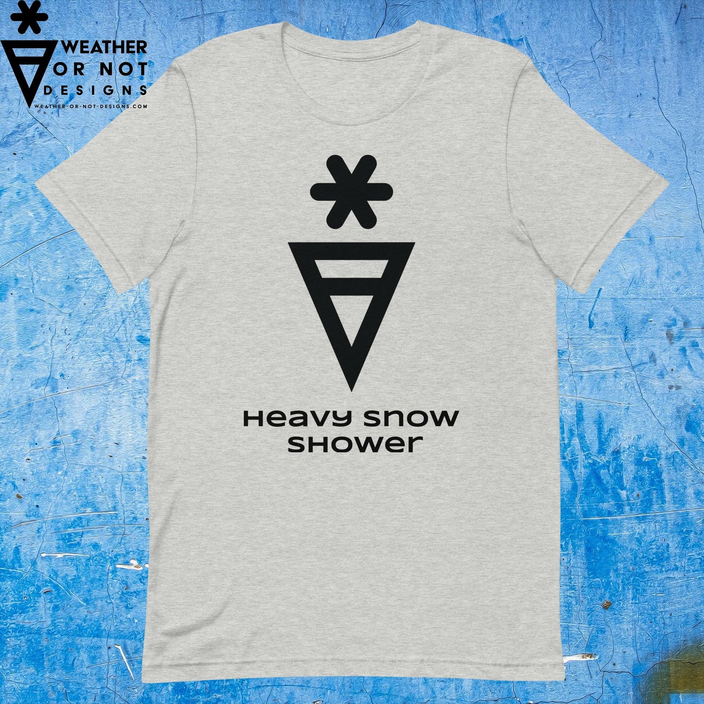 SNOW SHOWER - HEAVY Wx Symbol (86) Tee