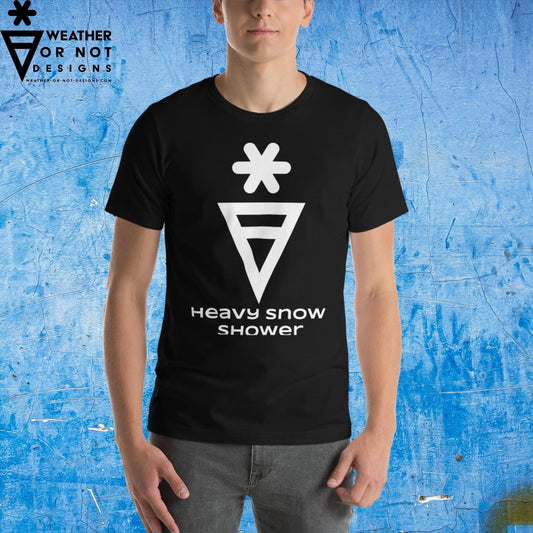 86 - HEAVY SNOW SHOWER Unisex t-shirt