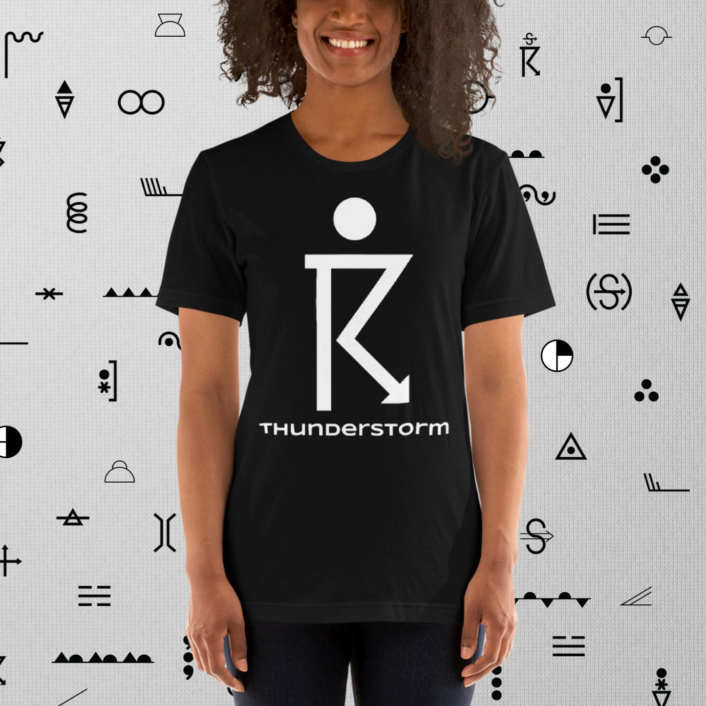 THUNDERSTORM Wx Symbol (95) Tee