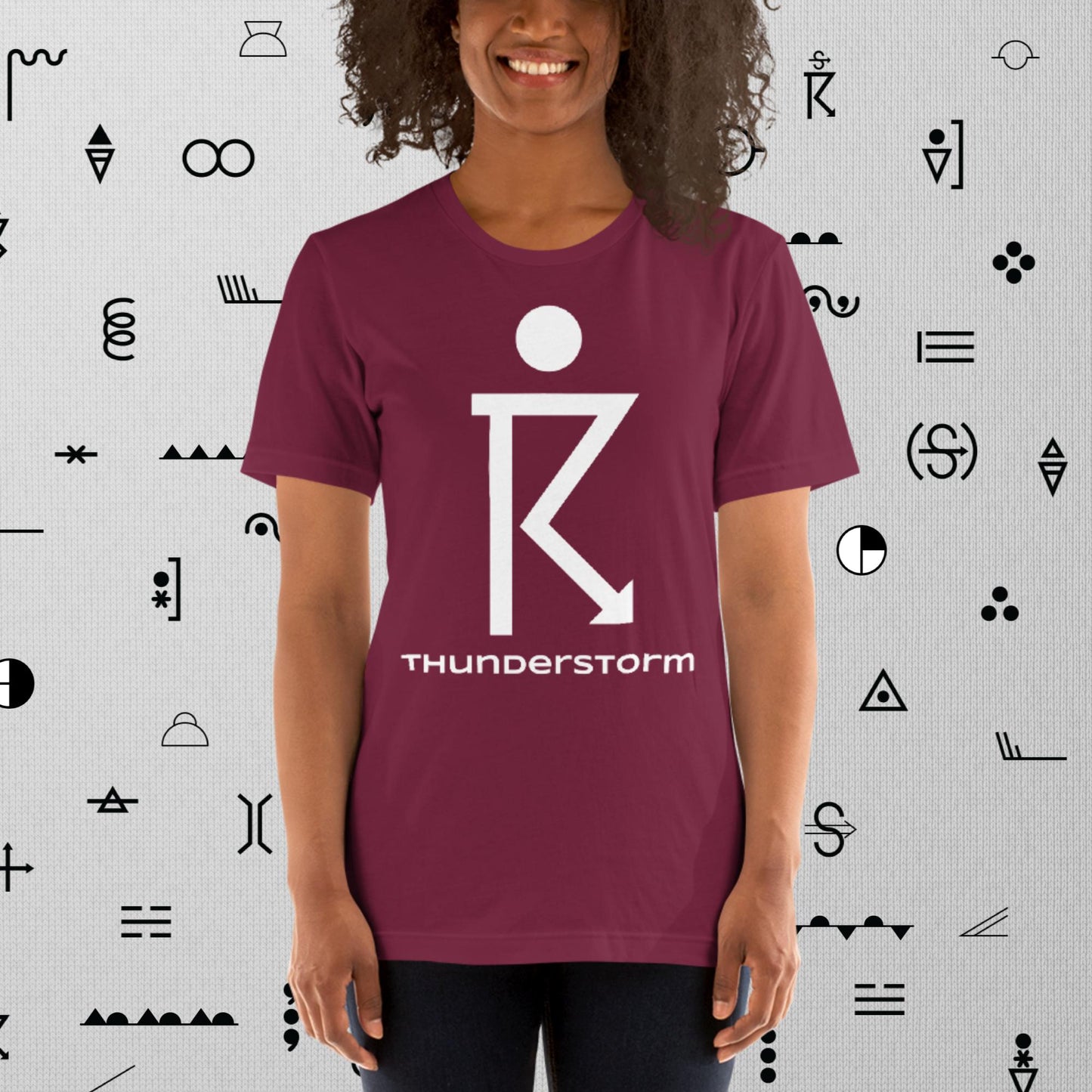 THUNDERSTORM Wx Symbol (95) Tee