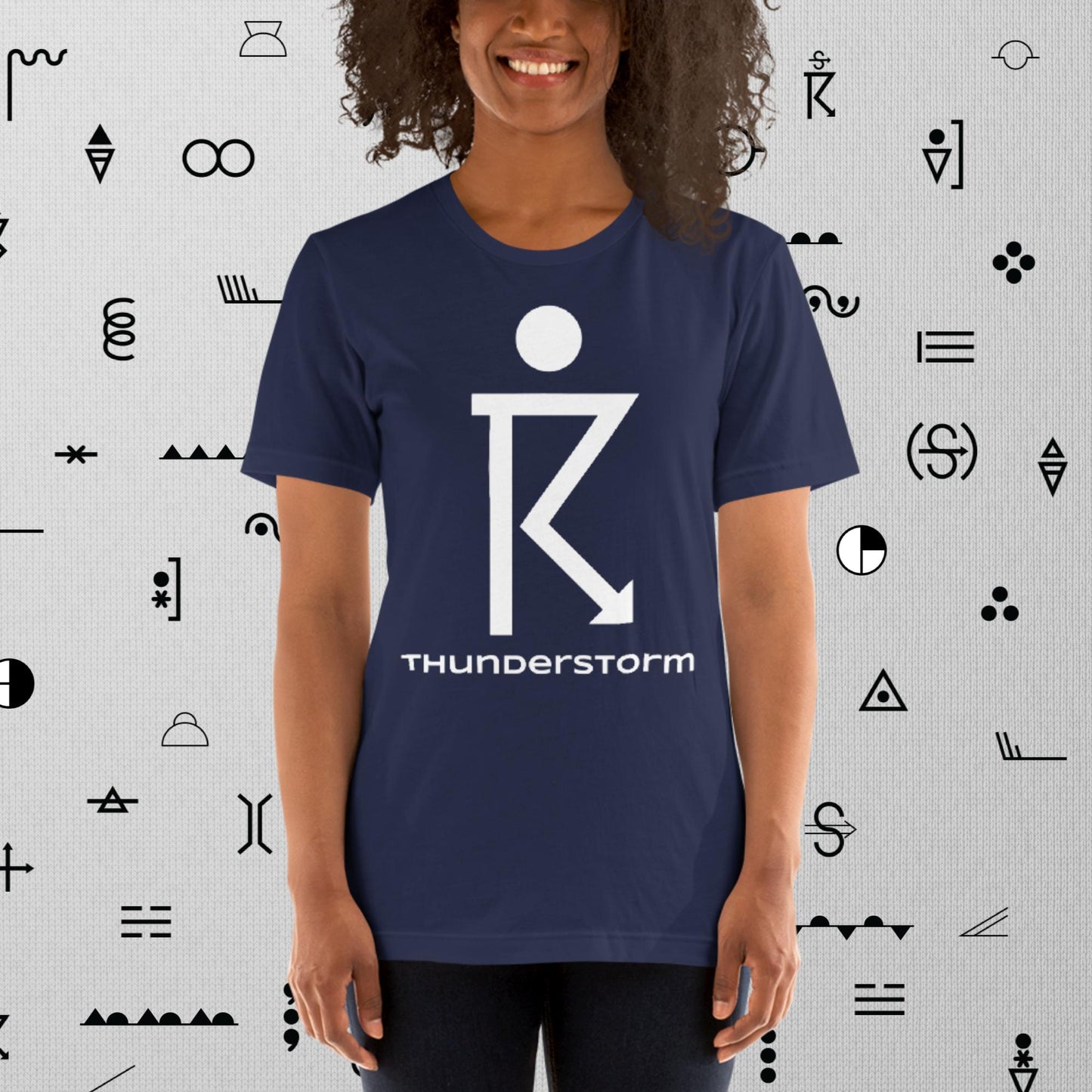 THUNDERSTORM Wx Symbol (95) Tee