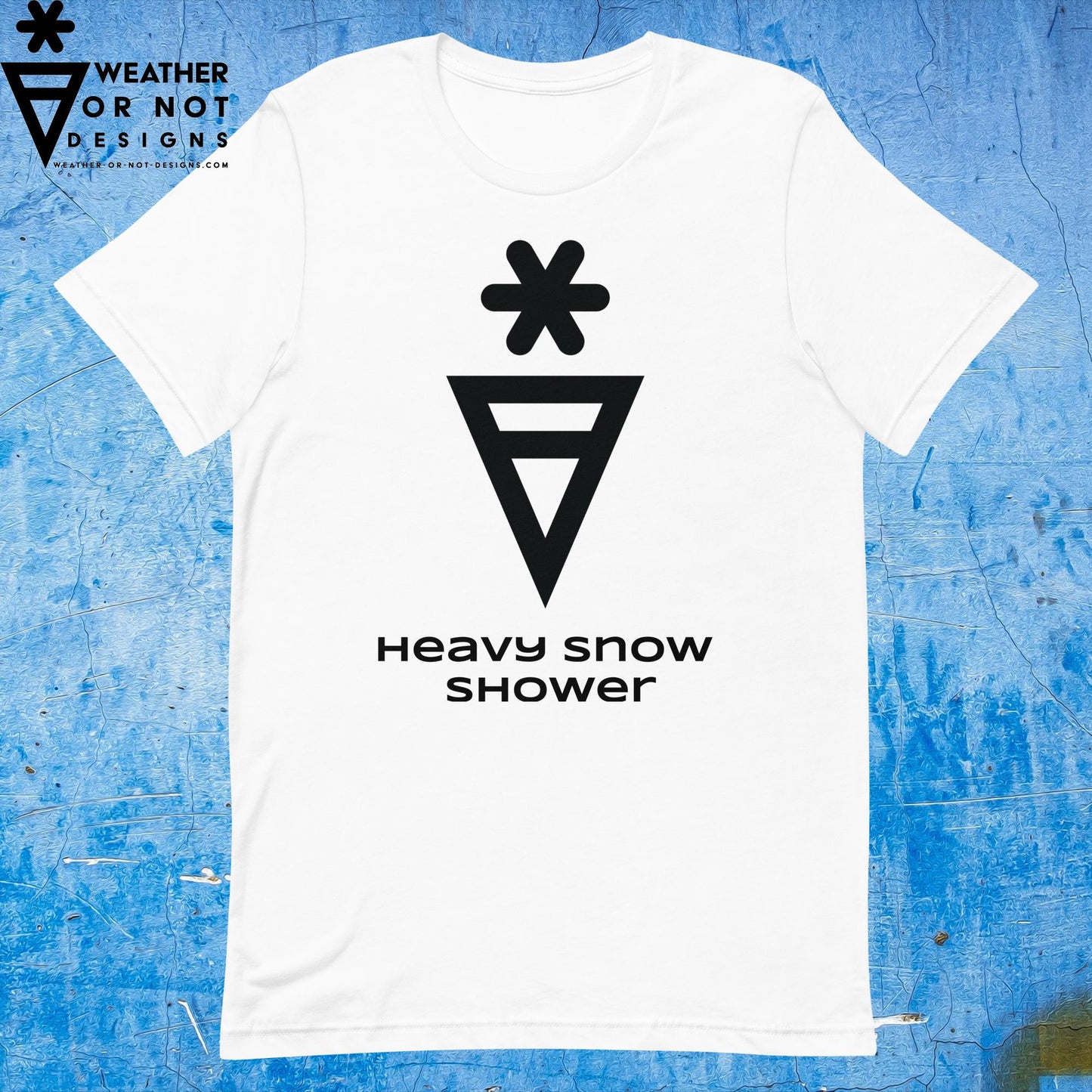 SNOW SHOWER - HEAVY Wx Symbol (86) Tee