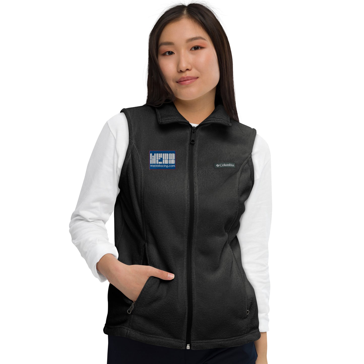 Webb Racing Women’s Columbia fleece vest