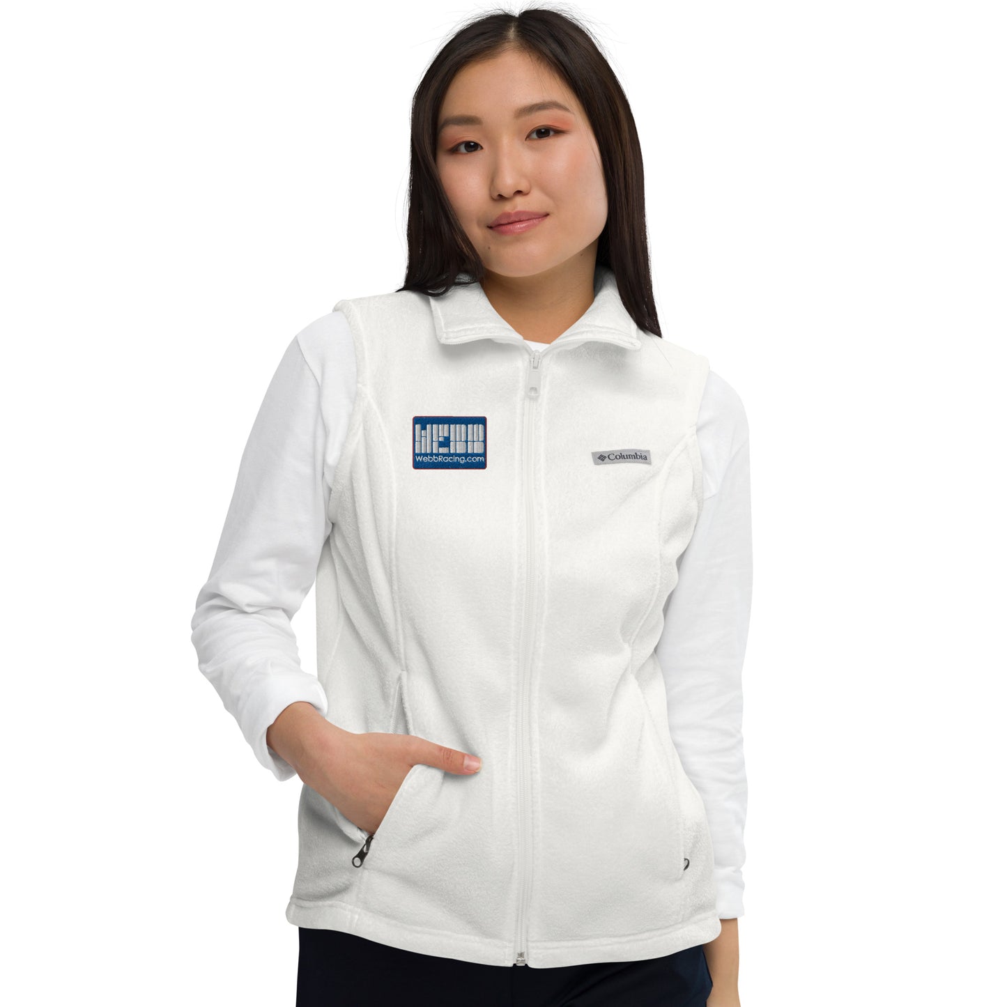 Webb Racing Women’s Columbia fleece vest